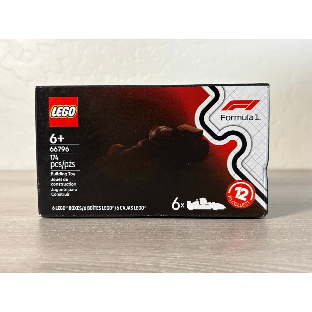 Lego 66796 Series Formula 1 6 pack Building Race Car Set-‎ 2025- New in Box